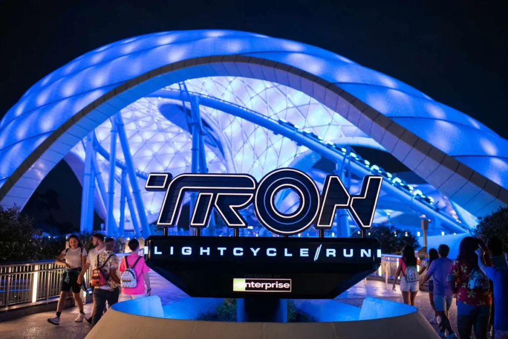 Tron Lightcycle Run en Walt Disney World